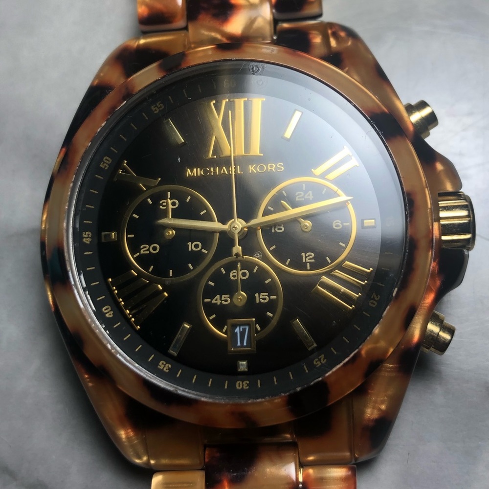 MK Tortoise Ceramic Watch